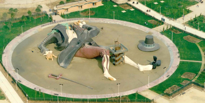 El Parque Gulliver en Valencia