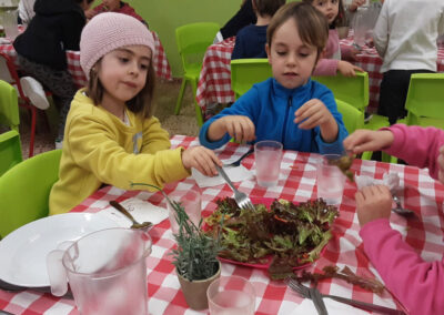 Degustación hortalizas, La Comarcal