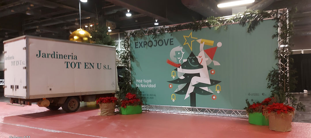 Tot en Ú decora ExpoJove 2023