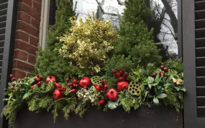 Navidad en balcones y terrazas